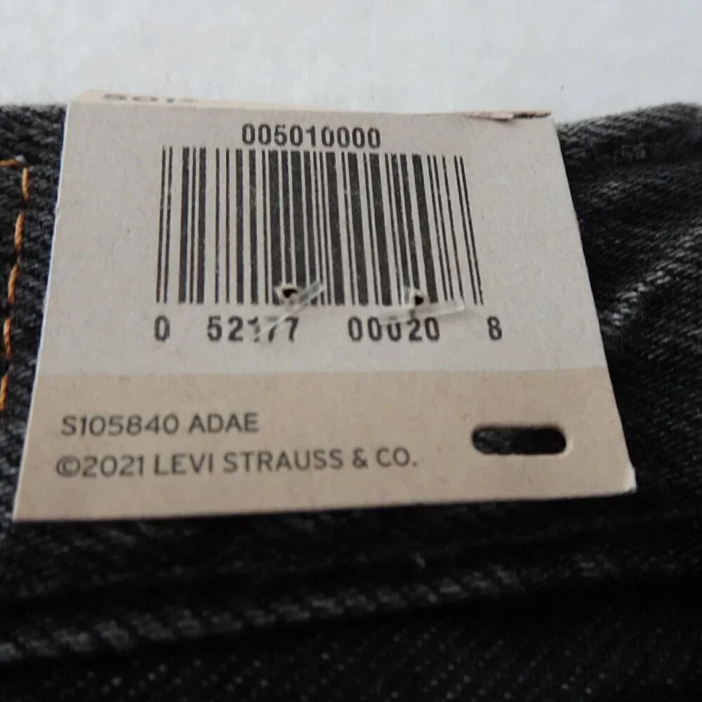 Levi's 501 '54 Jeans Men's Size 29x32 Black Denim Distressed READ MEASUREMENTS